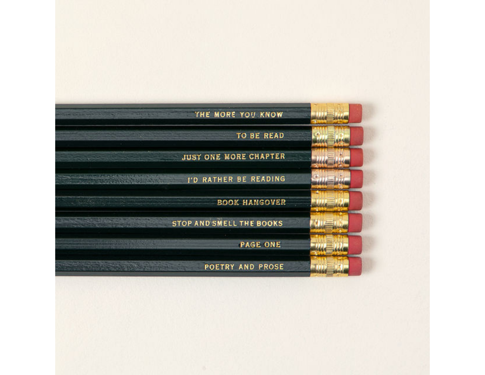 Uncommon Goods Bookworm Pencil Set