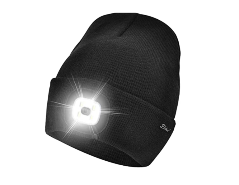 LED light beanie hat